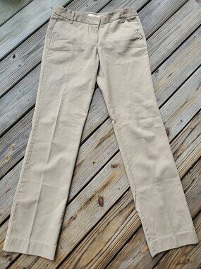 J Crew Favorite Fit Broken-In Chino Tall 10 100% Cotton